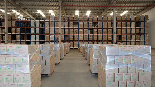 instalações da fábrica